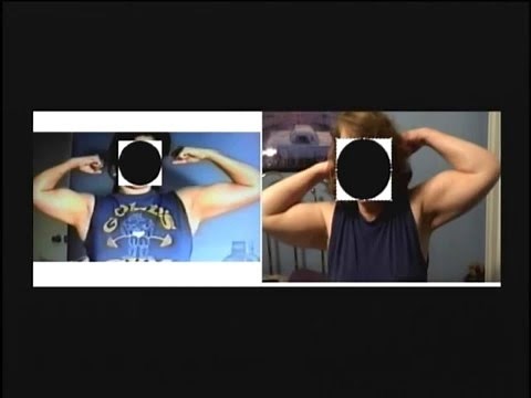 Female Bicep Comparing