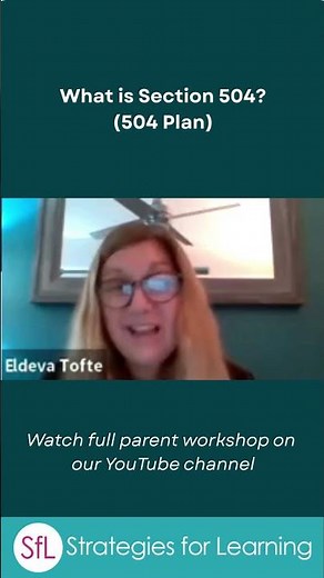 What is Section 504? (How it informs 504 Plans-Special Education)