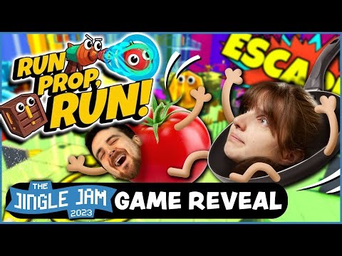 The sheer AUDACITY of these Props in Run Prop Run! | Jingle Jam Game Reveal
