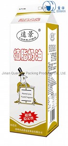 [Hot Item] Gable Top Carton for Cream, Milk, Juice Filling Machine