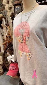 Next month is Breast Cancer Awareness Month!  Help spread awareness and support cancer research! https://farmgirlsfancyfrills.com/there-is-hope-limited-edition-quilt-sweatshirt/ #breastcancerawarenessmonth #supportbreastcancerawareness #pinkribbon #thereishope | Farm Girls Fancy Frills Boutique | Facebook