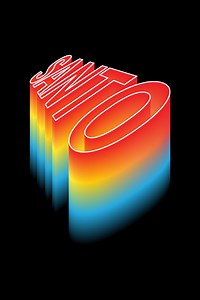 3D Color Text Effect Design By Adobe Illustrator #fblifestyle #adobeillustrator #design #3d #color #text #graphicdesign #graphixsanto | Graphix Santo