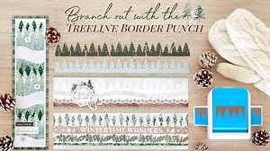 Make your winter and outdoorsy layouts look oh so pine with the Treeline Border Punch! This punch creates snow-kissed pine tree borders that you’ll love for layouts for wintertime, Christmas, hunting, outdoor adventures and more! US: https://bit.ly/2U3phMh CA: https://bit.ly/354Pss7 | Creative Memories