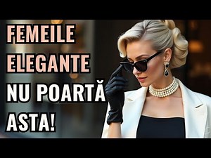 10 Things that Elegant and Refined Women NEVER Wear!