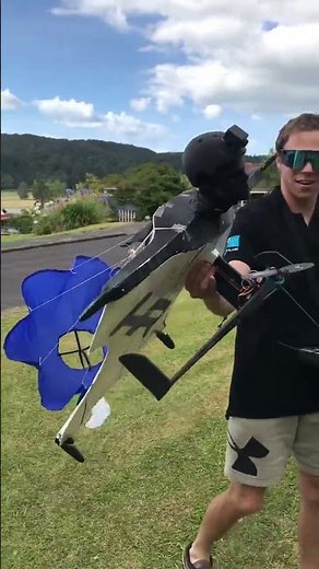 ✈️Flight testing on our channel: RC Wingsuit #rcaircraft #rcwing #rc #radiocontrol #parachute