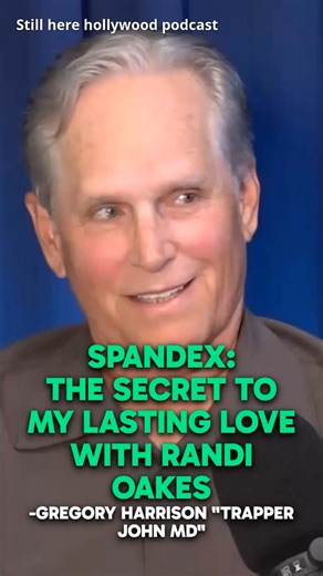 Still Here Hollywood on Instagram: "“It was lust at first sight. Randi Oakes was in spandex and the water was cold”. Then 45 years of marriage. -Gregory Harrison “Trapper John MD” @gnhsurf @randih02 @stillherehwood @stevekmetko @jimlichtenstein @stillherenetwork #battleofthenetworkstars #trapperjohnmd #chips #randioakes"