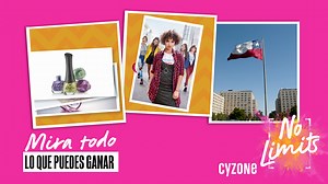 Mira todo lo que puedes ganar si eres una chica #CyzoneNoLimits!😍 Participa haciendo clic 👇🏼 | Cyzone
