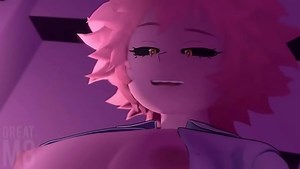 Kirishima x Mina ~ Mina donne un footjob à Kirishima par GreatM8~