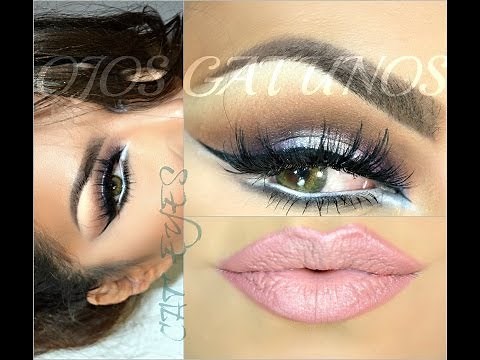 Ojos gatunos dramaticos/ Dramatic Cat Eye ( ENGLISH SUBTITLES )