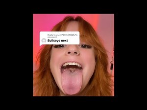 Long tongue girl 318