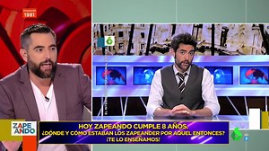 Dani Mateo desvela la reacción de Pilar Rubio tras su vacile en El Intermedio: "Me pegó, me aplastó el brazo contra la mesa"