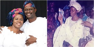 Mike Bamiloye marks 32nd anniversary with throwback engagement photo of wife