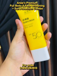 40 reactions · 5 comments | Anee’s Premium Full Body & Face Whitening...