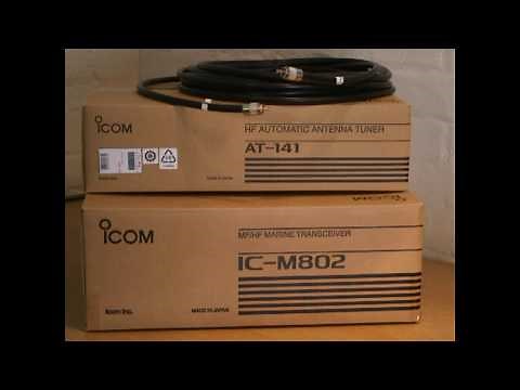 Icom AT-141 and M802 connections