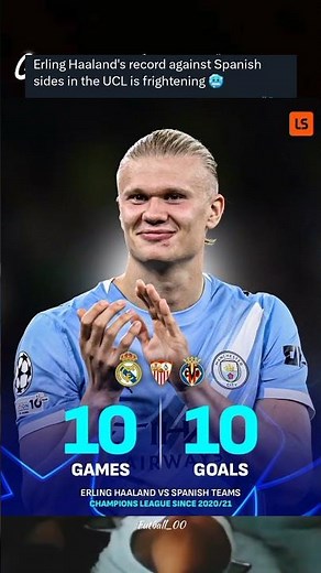 Can he score against Real Madrid tonight? 👀😎 #realmadrid #mancity #halland