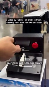 Desktop Pilot - C172 Pedestal Fuel Tank Select for Flight Simulators