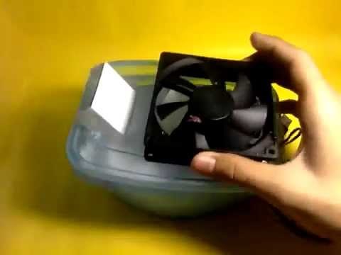 DIY Cara membuat AC [air conditioner ] sederhana!.....