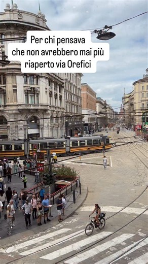 video di andrea cherchi - 15 settembre 2025, via Orefici a Milano. | Andrea Cherchi