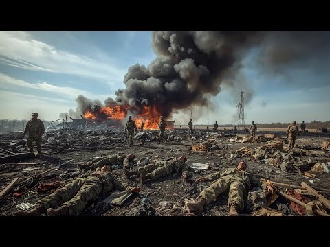 Deadly Russian Airstrike, killing 1,200 soldiers and destroying 89 NA armored vehicles