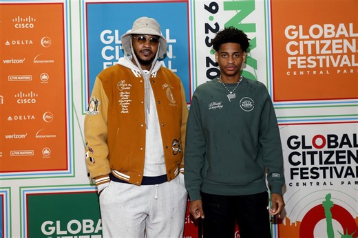 Watch: Kiyan Anthony feels the heat after trying mom LaLa Anthony's hot chip challenge