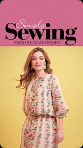 Psst… issue 134 of Simply Sewing Magazine is out now! 🌸 Packed with bright and beautiful makes, with an exclusive Janome overlocker guide and and an extra free McCall’s pattern, plus much more! ☀️ | Simply Sewing
