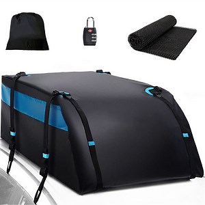 [Hot Item] Waterproof Rooftop Luggage Carrier Car Roof Bag with Adjustable Straps Storage Ci23830