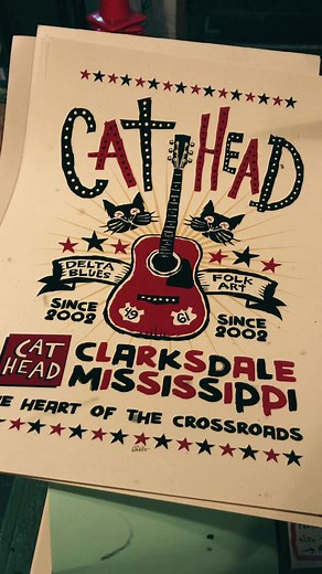 18 reactions | #clarksdale #mississippi #UnitedStates #bluesmusic #cathead #recordshop | DeLucaBlues | Facebook