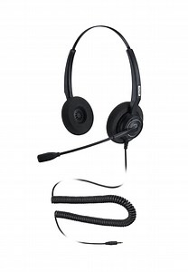 [Hot Item] Bilateral/Unilateral Wired Headset for Business IP Phone/Soft Phone/VoIP Solutions