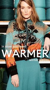 Elevate your winter wardrobe with warm, elegant pieces that tell a story of craftsmanship and enduring comfort. #fw23 #sustainablefashion #colorblock | IVKO