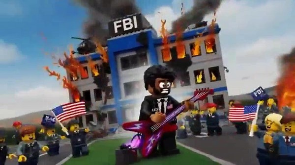 Kash Patel's drinking allegations skewered in LEGO AI video