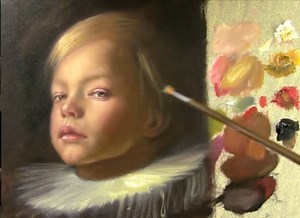 7.1K views · 439 reactions | I tried to get a classic old painting look on this one, I think I got close enough, I started with just two values and added lights to the point to get to the highlights, blending and adding reddish variations is a must to get the skin color, enjoy the time lapse video, for complete videos you can join my Patreon for 9 dollars per month get access to 300 recorded live paint along sessions. | Renso Art | Facebook