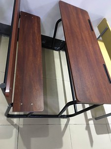 [Hot Item] Versatile Detachable Wooden School Desk and Chair Set