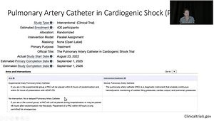 Update on Cardiogenic Shock and Acute Mechanical Circulatory Support