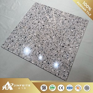 [Hot Item] Grey Terrazzo Porcelain Tile for Bathroom Wall and Floor Best Price 60*60/80*80cm