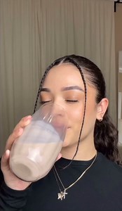 Getting ready is just better with TruMoo by your side. #Facts #ChocolateMilk #TruMoo 📸: @ _yaliah on TikTok | TruMoo Chocolate Milk