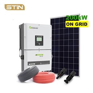 [Hot Item] on Grid Solar Energy System Grid Tie 500kw 200kw 100kw 50kw Complete Solar Panel Power System