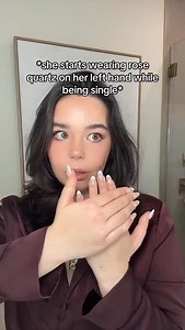 120 reactions | rose quartz is the ultimate stone for self love and improvement making you a magnetic to better fulfilling relationships勺 left hand is the energy of receiving unconditional self love (rose quartz ring  at the top of my page for more) | Cyra Crystals | Facebook