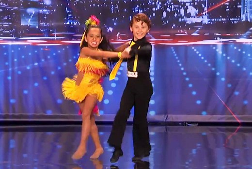 Yasha and Daniela - Amazing Kid Dancers - America's Got Talent