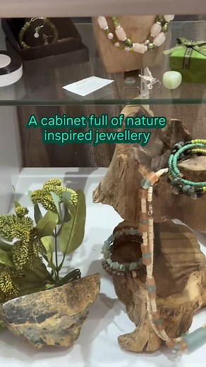 These pieces are inspired by nature 🌱🪴 #nature #natureinspiration #naturejewellery #handmadejewellery #shopsmallbusiness | Upbeat and Positive