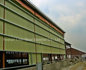 [Hot Item] Steel Structure Workshop Including Wall and Roof Steel Storage Shed