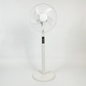 [Hot Item] 14-Inch Portable Solar Rechargeable Stand Fan with Phone Charging