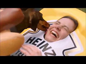 Heinz Advert Funny Ketchup collection Commercial Superbowl - Hot Dogs