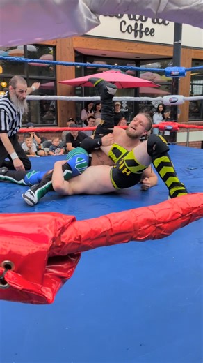 Witness the Death Rowtation! Miles Deville taking out Marty Royale at Mucha Lucha in Langley on September 6, 2025! | All Star Wrestling
