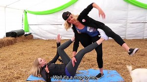 Goat Yoga FAIL in Nashville – Hilarious Couples Yoga Moment