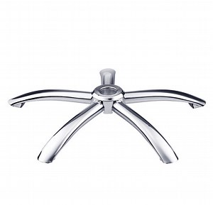 [Hot Item] Rotating Swivel Plate Office Bar Chair Chromed Steel Wheel Base