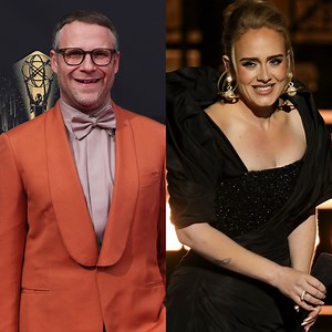 Seth Rogen Hilariously Recalls Smoking a “Ton of Weed” Before Adele’s Star-Studded TV Concert Special