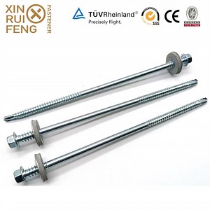 [Hot Item] Xinruifang Fastener Sandwich Panel 304 (A2) Stainless Steel Bimetal Bi-Metal Hex Self Drilling Screws