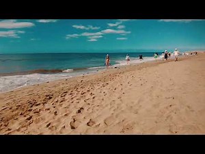 ☀️ Hot Sunny Topless Beach Walk Videos Strand Paradise Plage Vacation #toplessbeach #beachwalk