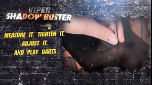 Viper by GLD Products Viper Hudson All-in-One Dart Center & Shadow Buster Dartboard Light Bundle, Black