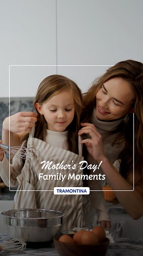 Your first bite of birthday cake. A full breakfast before your first day of school. That pint of ice cream you ate after your first heartache. The first dinner you brought your partner home. The first Thanksgiving hosted in your home. Your mom has been there for every moment at and around the table. And this Mother’s Day, we’re celebrating bringing more of these memories to your table with Tramontina. Whether this is your first Mother’s Day as a new mom, one of many with your own mom, or one you